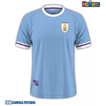 Camisa de Futebol Uruguai Equipamento Principal Copa America 2024 Manga Curta